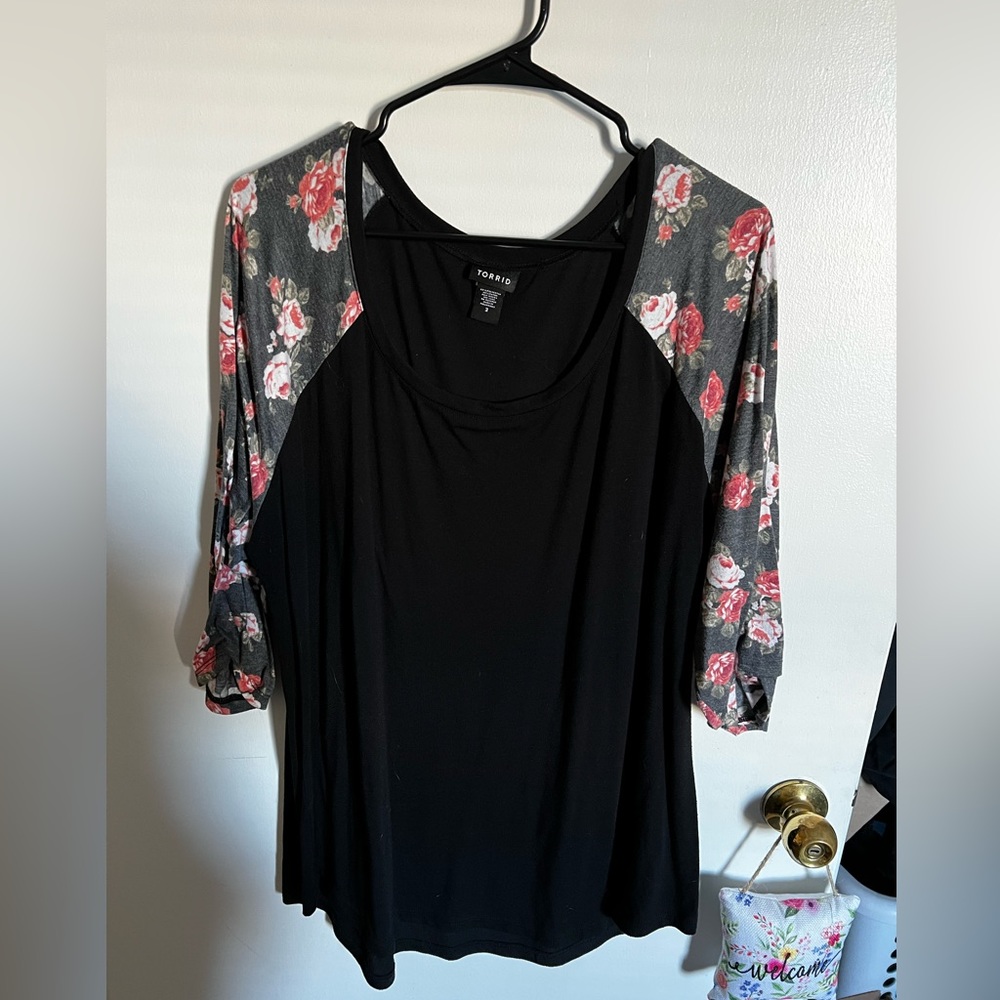 Torrid Quarter Sleeve Shirt